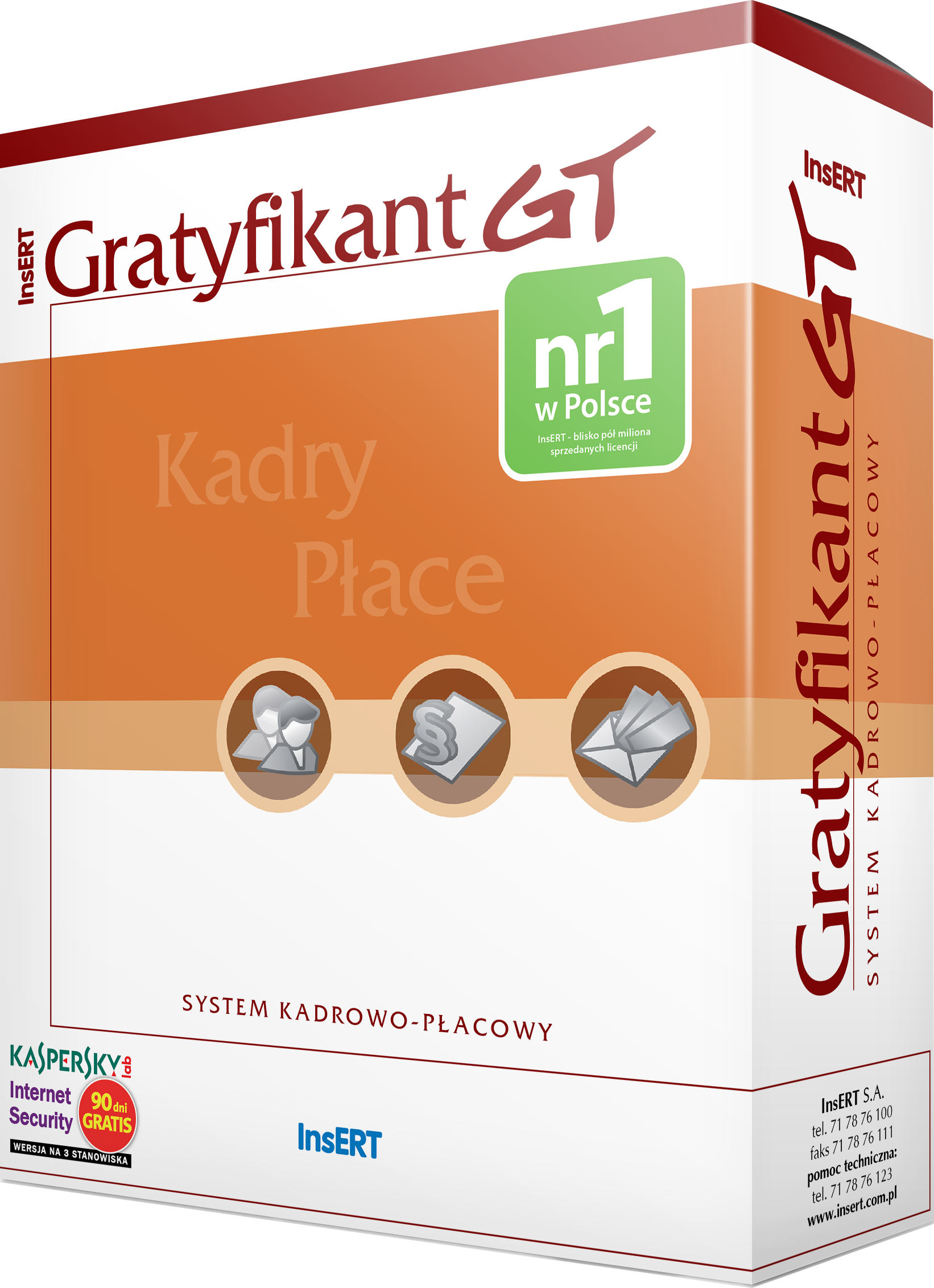Gratyfikant GT - obsługa kadr i płac