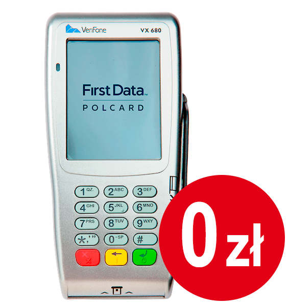 Terminal Verifone VX 680 WiFi Polska Bezgotówkowa
