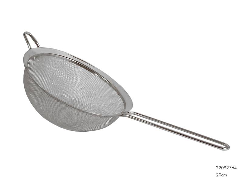 Sitko ze stali nierdzewnej z rączką 20 cm