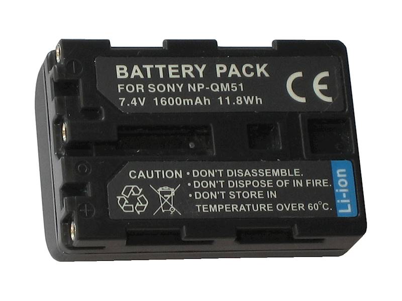 AKUMULATOR ZOOM NP-FM55/QM51 1400mAh