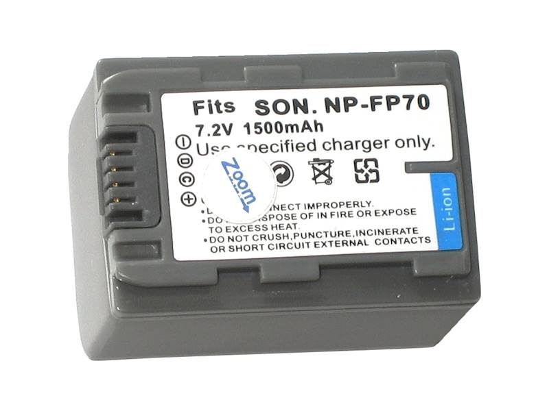 AKUMULATOR ZOOM NP-FP70 1400mAh