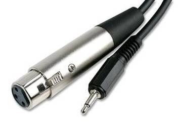 PRZEWÓD XLR/mini JACK 2,5M