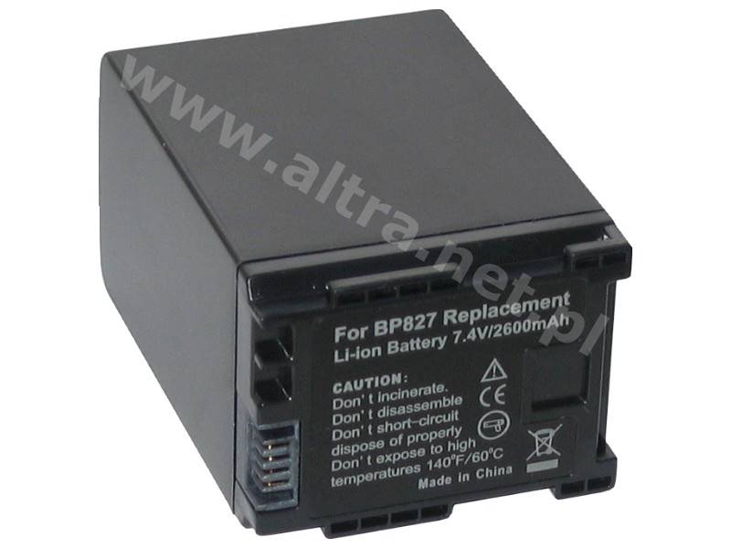 AKUMULATOR ZOOM BP-827 2600mAh