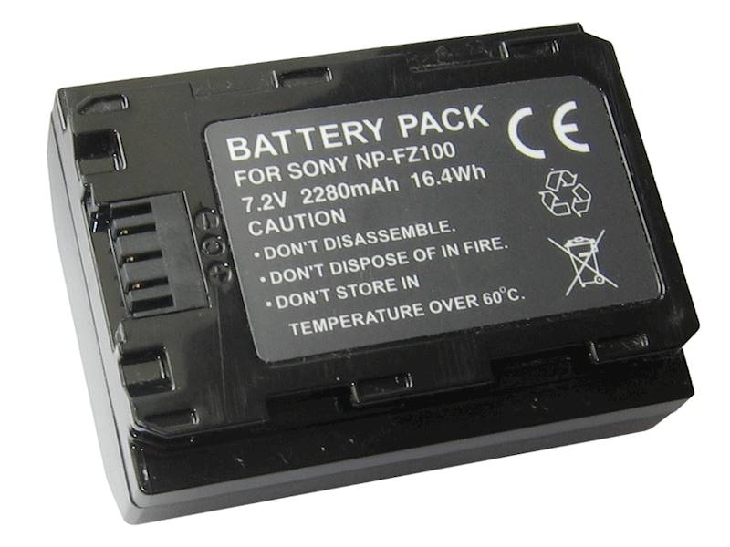 AKUMULATOR ZOOM NP-FZ100 2280mAh