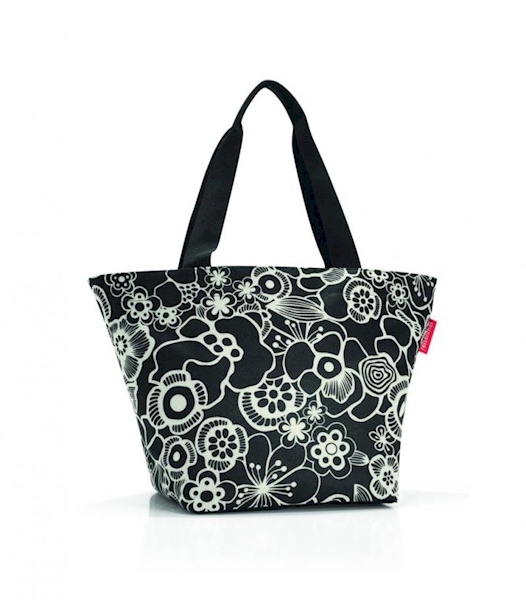 REISENTHEL TORBA SHOPPER M FLEUR BLACK RZS7013