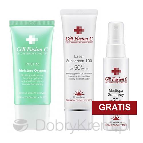 Cell Fusion Moisture Oxygen+Laser Sunscreen+GRATIS