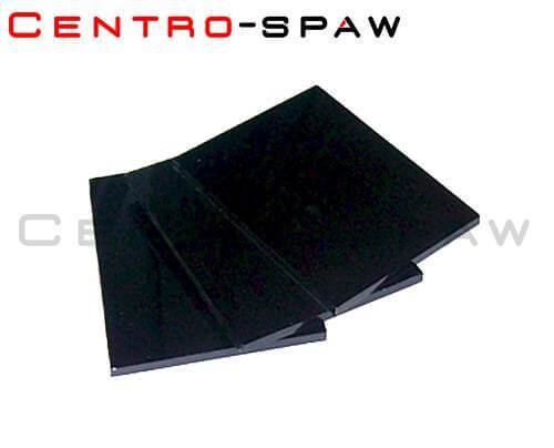 Szybka ciemna 80x100 mm 10 DIN