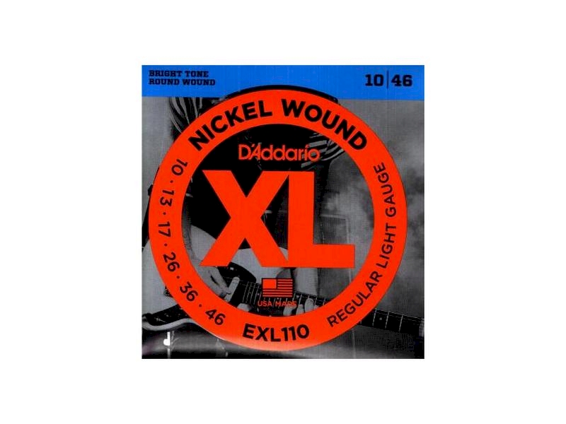 Struny D'Addario EXL110 010-046 elektryk