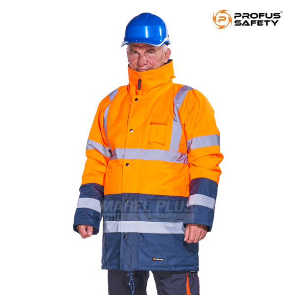 KURTKA ROB. OSTRZ. BLIZAR pomarańczowa hi-viz L