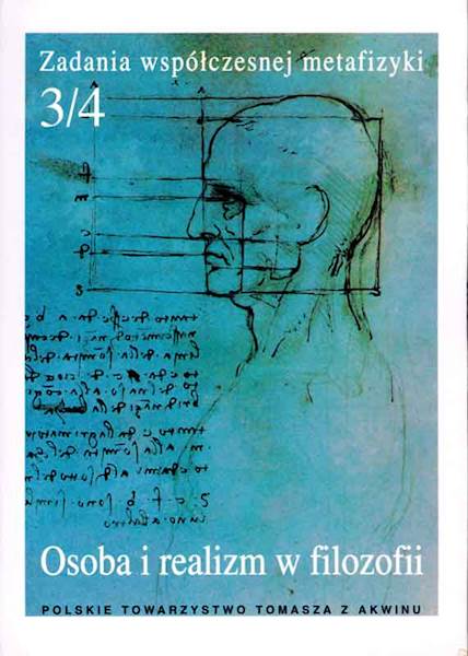 "Osoba i realizm w filozofii" / "The Person and Realism in Philosophy" red. A. Maryniarczyk SDB, K. Stępień