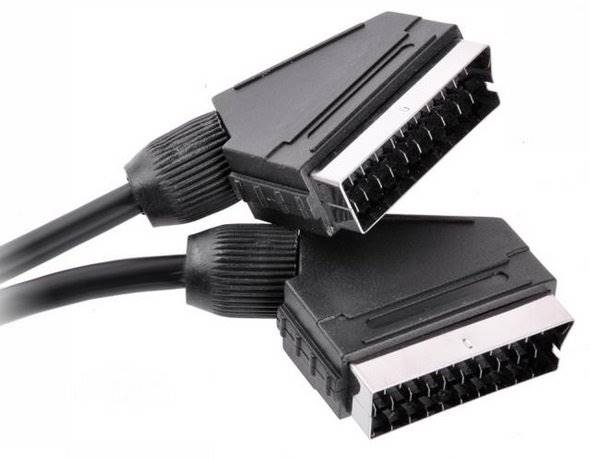 Kabel Euro wtyk - Euro wtyk 21PIN 5m