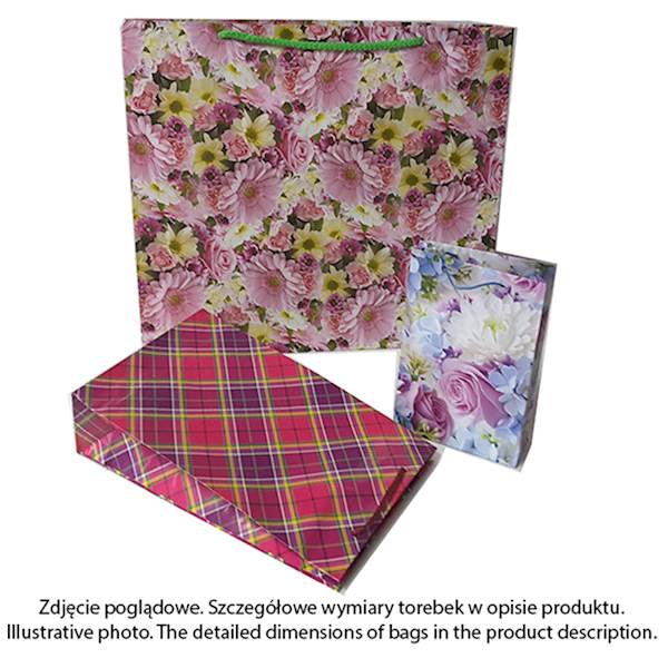 Torebki ozdobne miękkie O