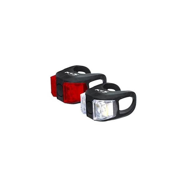 Zestaw oswietlenia TWINS black