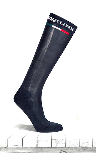 Skarpety 39/42 granat cienkie Equiline