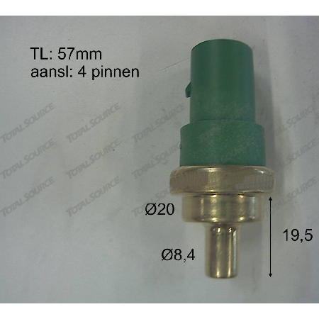 CZUJNIK TEMPERATURY WODY LINDE 39X ( 4 PINY) 05.2006--->