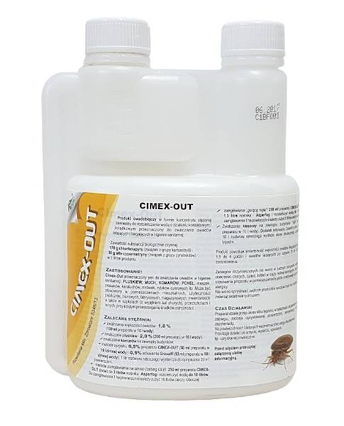 Cimex-Out 0,5L twin - oprysk na pluskwy