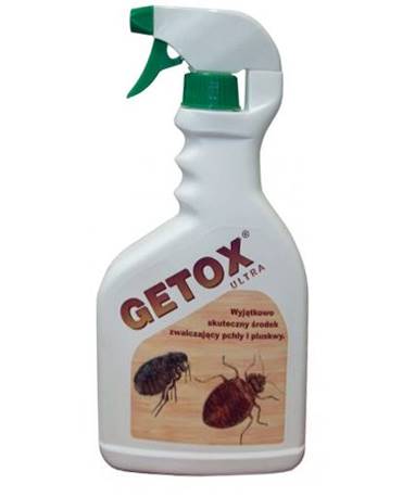 Getox Ultra 600ml - Wyjątkowo skuteczny środek zwalczający pchły i pluskwy