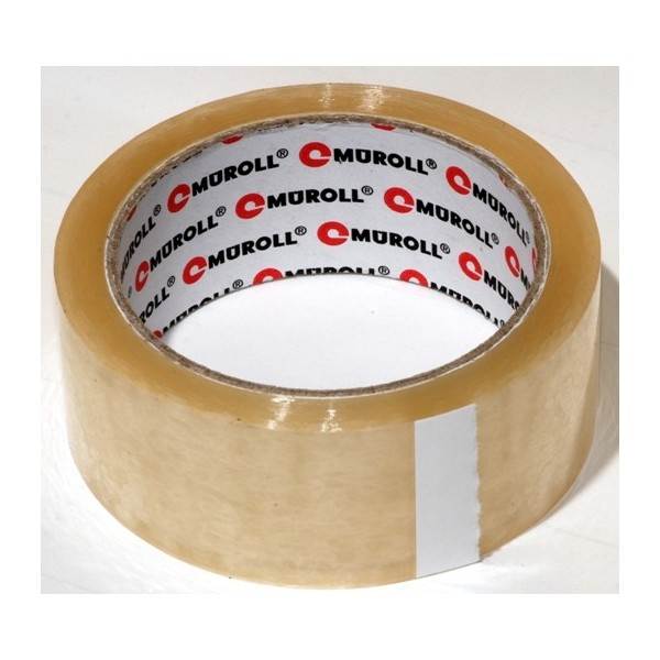 Taśma Pakowa 48/60 MUROLL Transparent (Solvent)