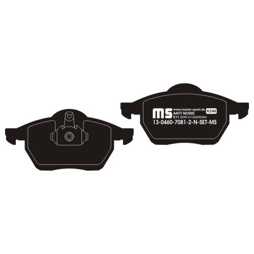klocki ham.Audi/Seat/Golf 4 bez czujn.1J0 698 151L