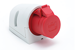 GNIAZDA SIL 32A 4 BOL IP44 124-6