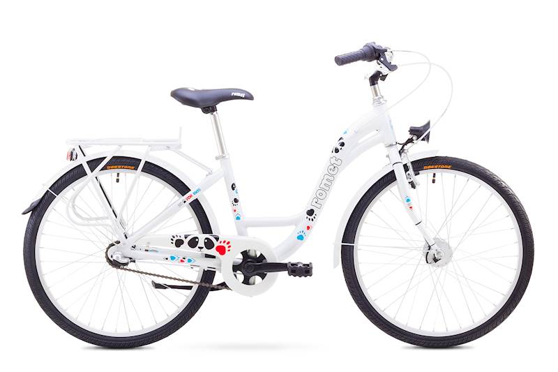 ROWER ROMET PANDA 24" LUX BIALY 1724105 -13 S