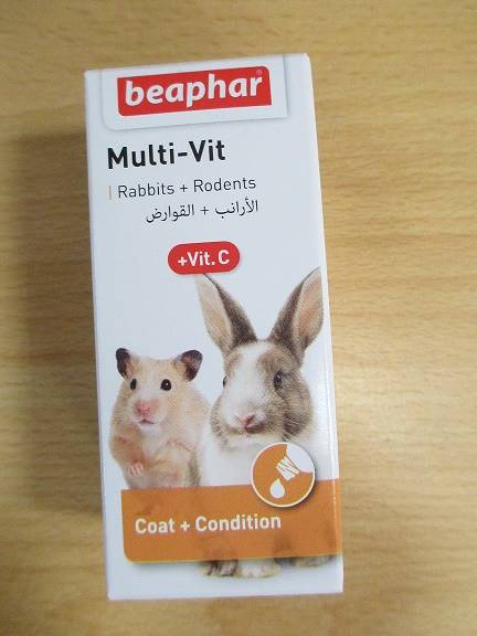 BEAPHAR MULTI-VIT + VIT C 20ml - DLA GRYZONI