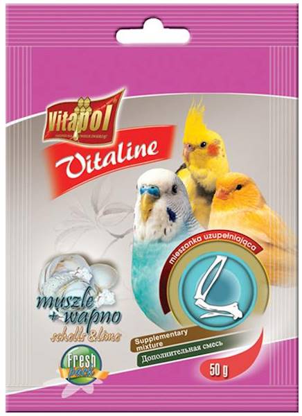 VITALINE WIT. PTAKI - MUSZLE+WAPNO 50g