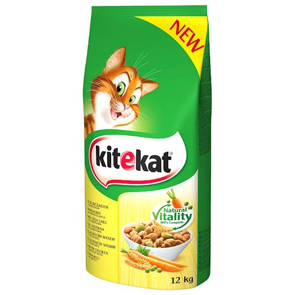 KITEKAT 12kg KURA-WARZYWA *