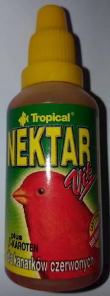 Nektar-vit dla kanarków czerwonych 30ml
