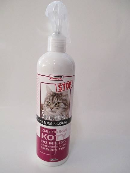 ODSTRASZ. DLA KOTÓW "AKYSZEK" STRONG 400ml