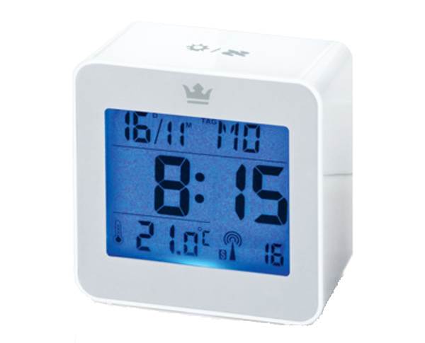 BUDZIK SEMPRE 92675 LCD BIAŁY