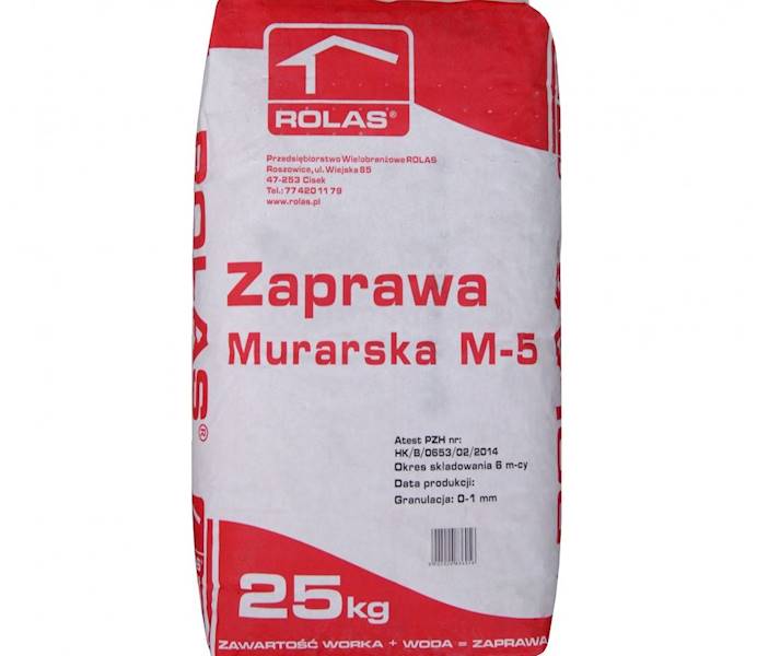 Zapr. ROLAS murarska 25kg