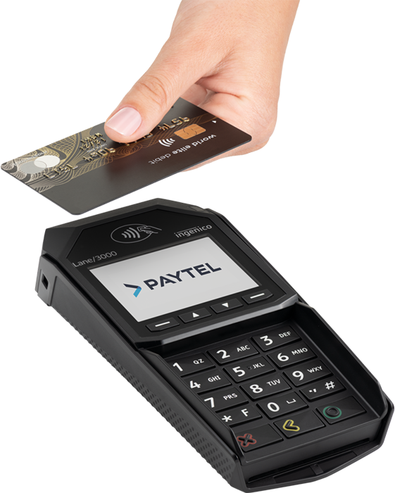 Ingenico lane 3000 card