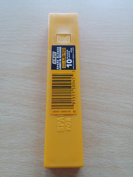 OLFA LB10 OSTRZA SEGMENTOWE SREBRNE 18MM